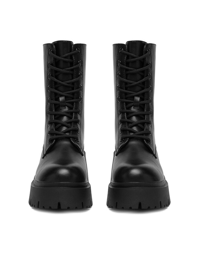 DeeZee Schnürstiefeletten DeeZee CEO-A251-2 Schwarz
