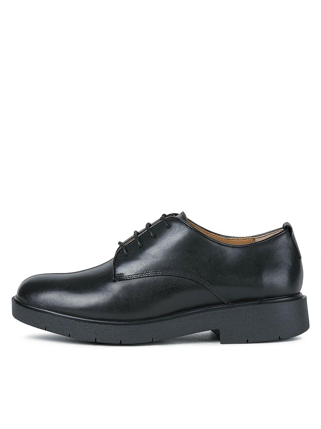 Geox Oxfords Geox D Spherica Ec1 D16QRA 00043 C9999 Μαύρο