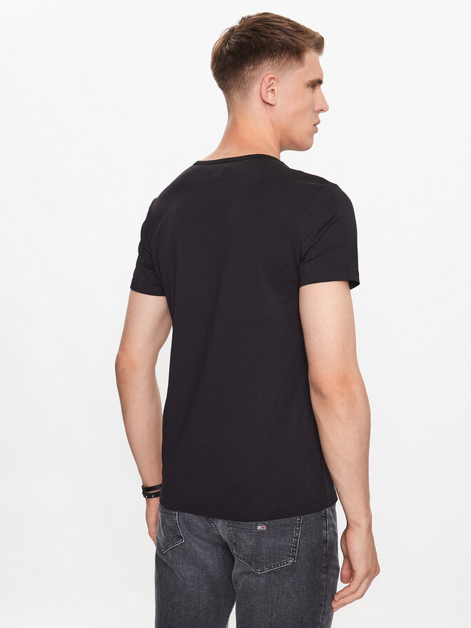 Pepe Jeans Pepe Jeans Set dveh majic Pepe Tshirt 2P PMU10976 Črna Regular Fit