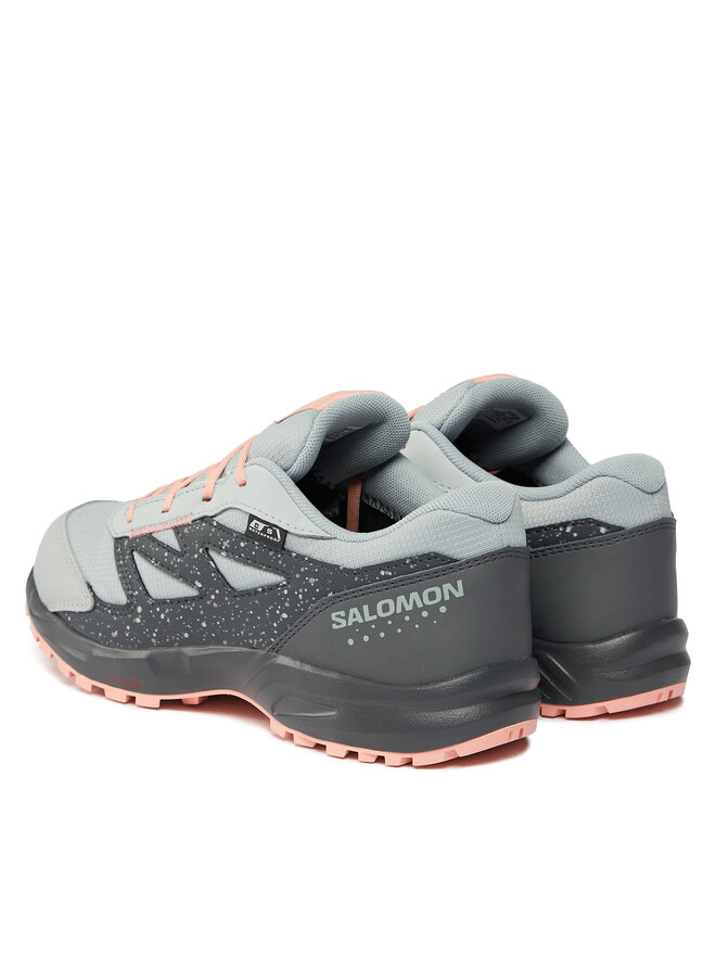 Salomon Trekingová obuv Salomon Outway Climasalomon™ Waterproof L47282900 Šedá
