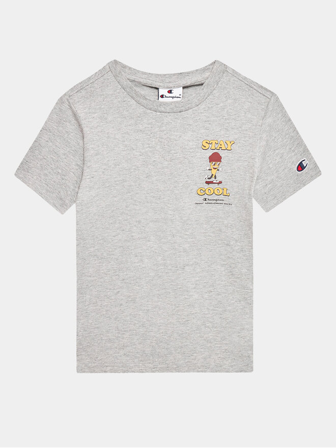 Champion Champion Marškinėliai 306375 Pilka Regular Fit