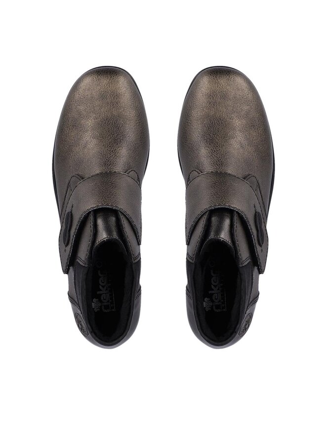 Rieker Stiefeletten Rieker L4884-90 Silberfarben