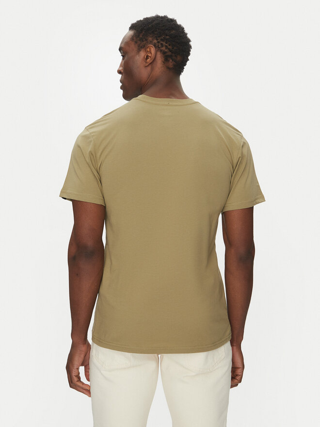 Quiksilver Quiksilver Póló EQYZT08042 Khaki Regular Fit