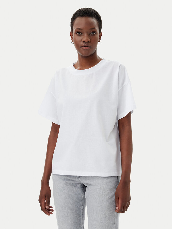 ViCOLO ViCOLO Футболка UD0005 Білий Relaxed Fit