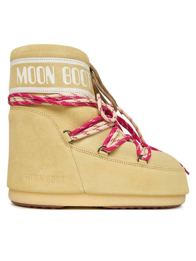 Moon Boot Снігоходи Moon Boot Mb Icon Low Suede Laces 80D1409670 Жовтий