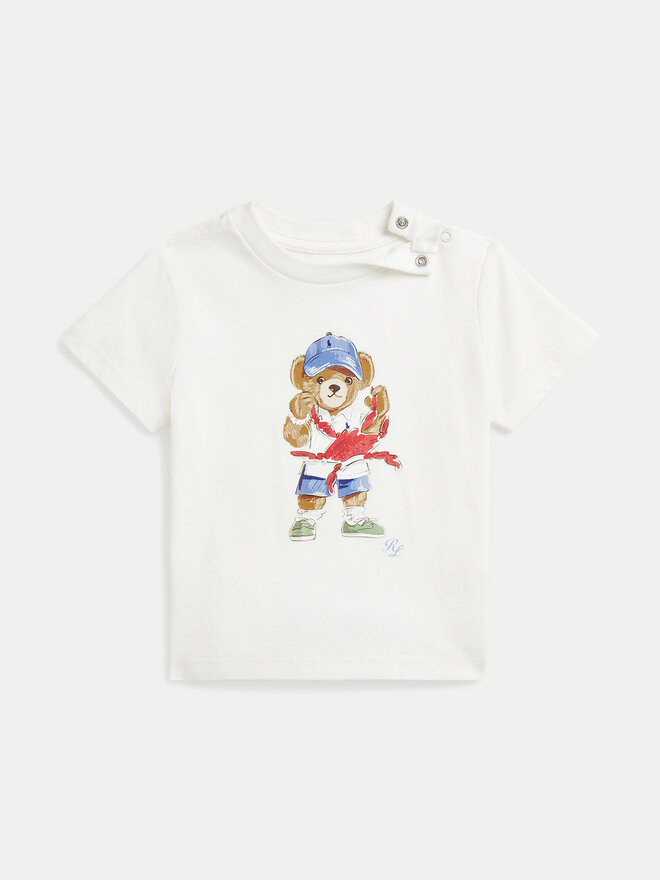 Polo Ralph Lauren Polo Ralph Lauren T-Shirt 320965276002 Λευκό Regular Fit