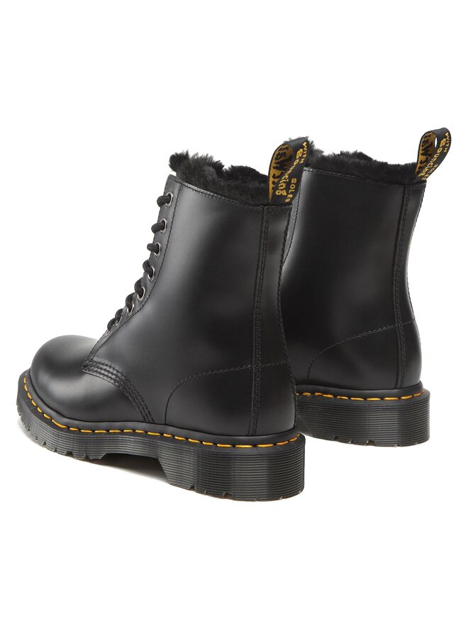 Botas de combate Dr. Martens 1460 Serena 2623802 Negro zapatos.es