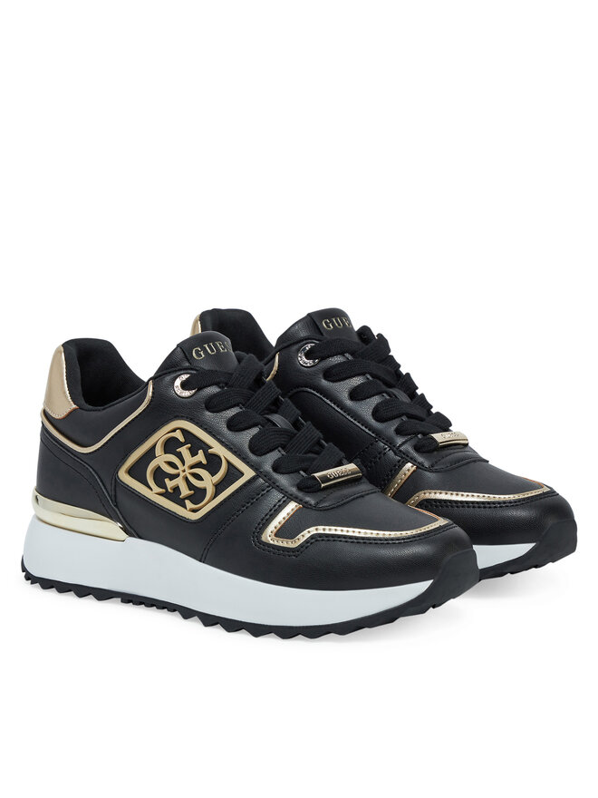 Guess Sneakersy Guess FLJKOY ELE12 Černá