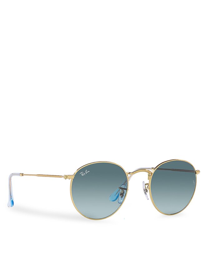 Ray-Ban Sonnenbrillen Ray-Ban Round Metal 0RB3447 001/3M Goldfarben
