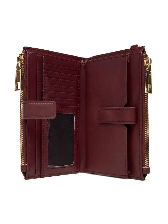 Aldo Голям дамски портфейл Aldo Babaeteriel 14076767 Червен