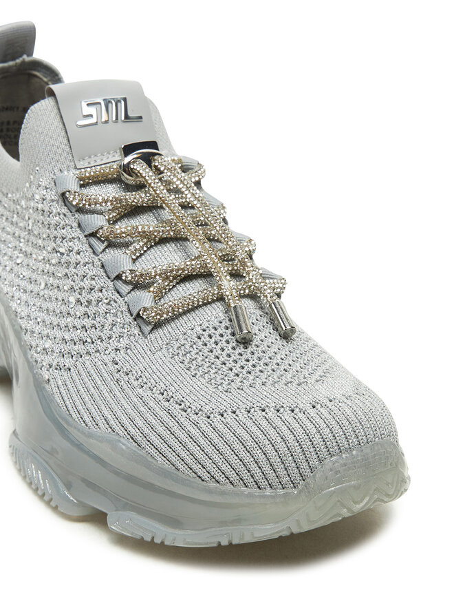 Steve Madden Снікерcи Steve Madden Meter SM19000085 Срібний