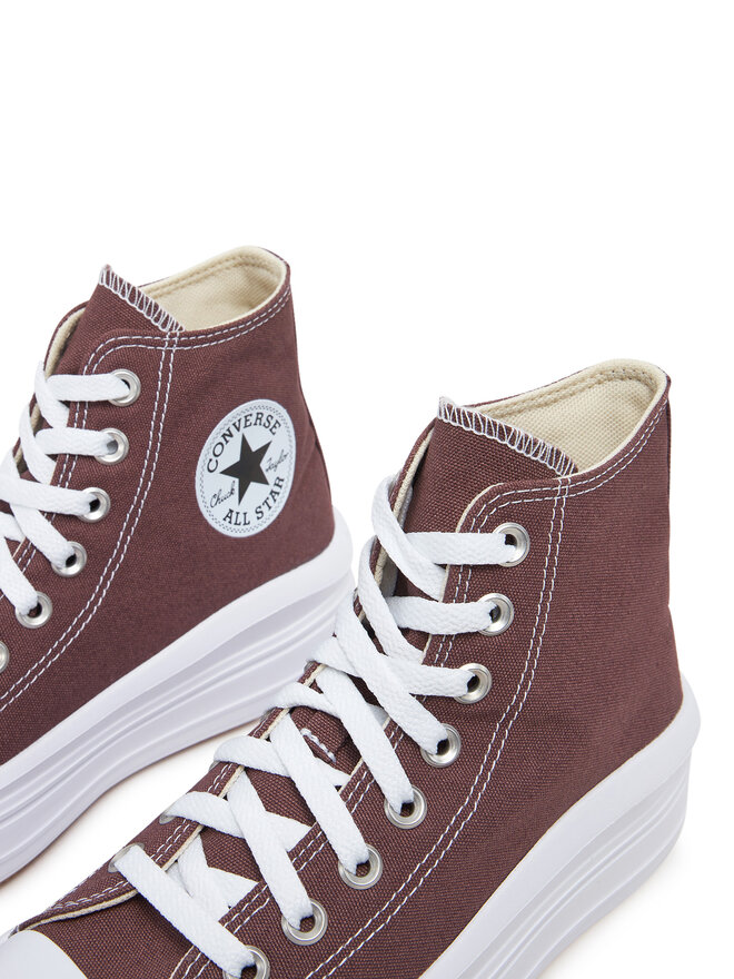 Converse Modne superge Converse Chuck Taylor All Star Move Platform A10665C Bordo rdeča