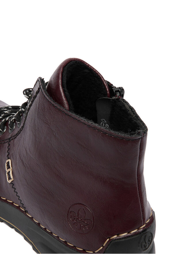 Rieker Schnürschuhe Rieker CEO-71510-30 Dunkelrot