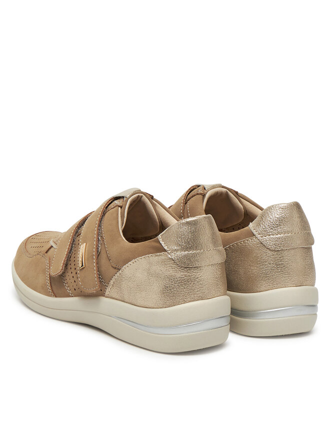 Clara Barson Półbuty Clara Barson WS2561-02 Beżowy