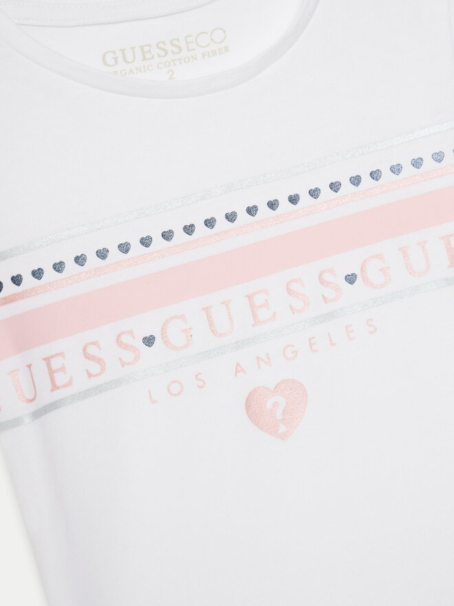 Guess Guess Футболка K5GI00 K6YW4 Білий Regular Fit
