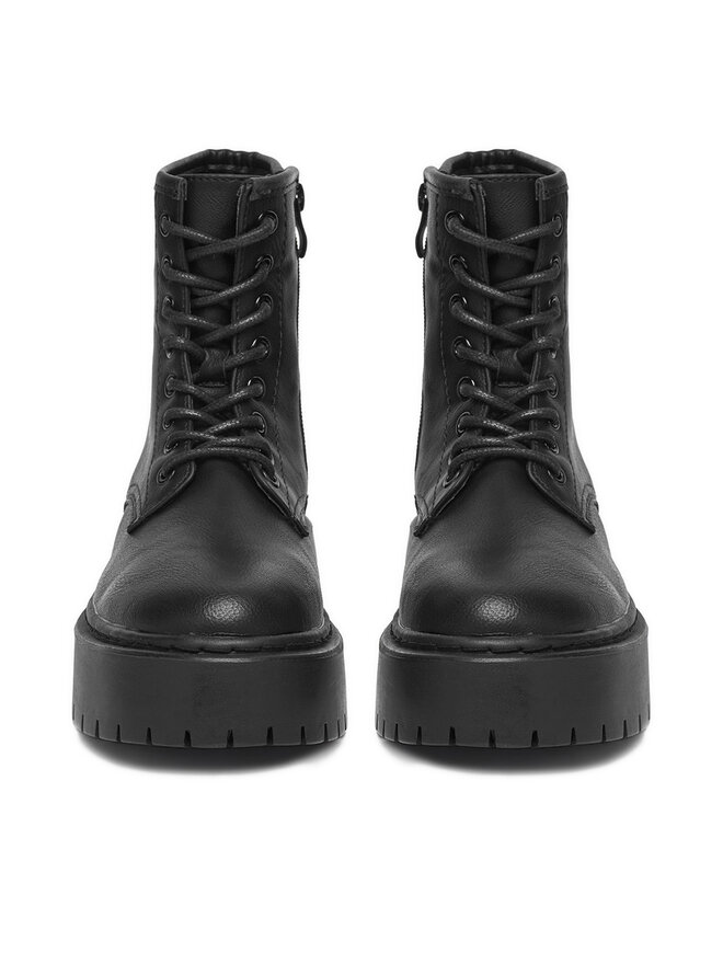 DeeZee Schnürschuhe DeeZee H120101-01 Schwarz
