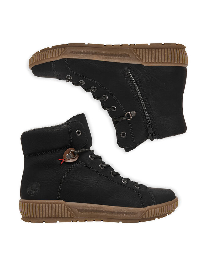 Rieker Schnürschuhe Rieker CEO-N0730-00 Schwarz