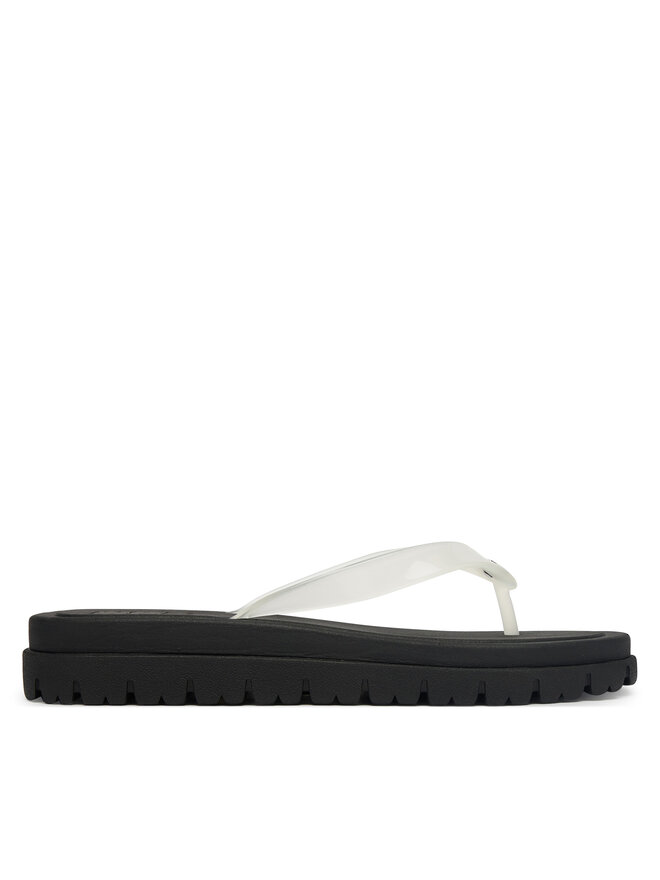 Tommy Jeans Zehentrenner Tommy Jeans Tjw Cleated Jelly Summer Sandal EN0EN02954 Weiß