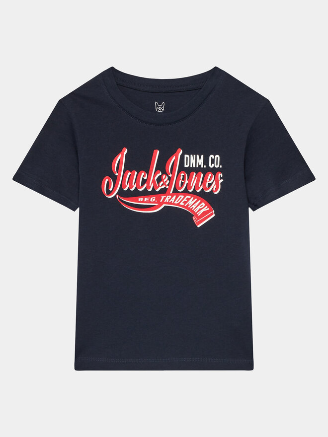 Jack&Jones Junior Jack&Jones Junior Póló 12257379 Sötétkék Standard Fit