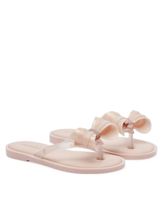 Melissa Japonki Melissa Mini Melissa Flip Flop Iv Inf 35749 Beżowy