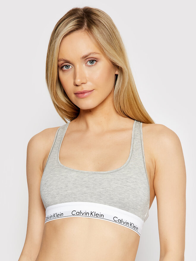 Calvin Klein Underwear Calvin Klein Underwear Бюстгальтер-топ F3785E Сірий