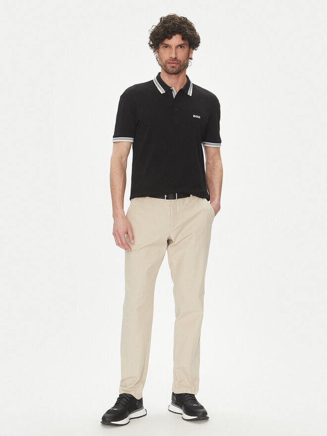 BOSS BOSS Poloshirt Paddy 50469055 Schwarz Regular Fit