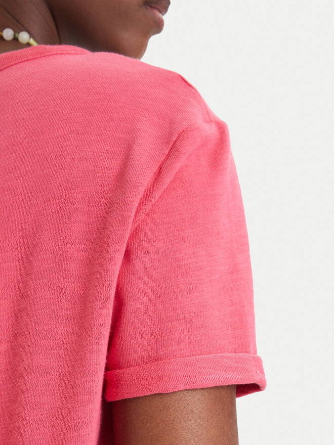 Roxy Roxy T-Shirt ERJZT06024 Rosa Regular Fit