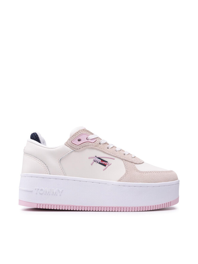 Tommy Hilfiger Sneakers Tommy Hilfiger Iconic Flatform EN0EN01421 Beige