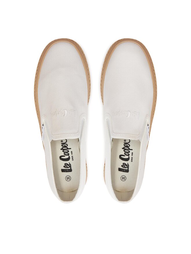 Lee Cooper Espadrilky Lee Cooper LCW-24-44-2430LA Bílá