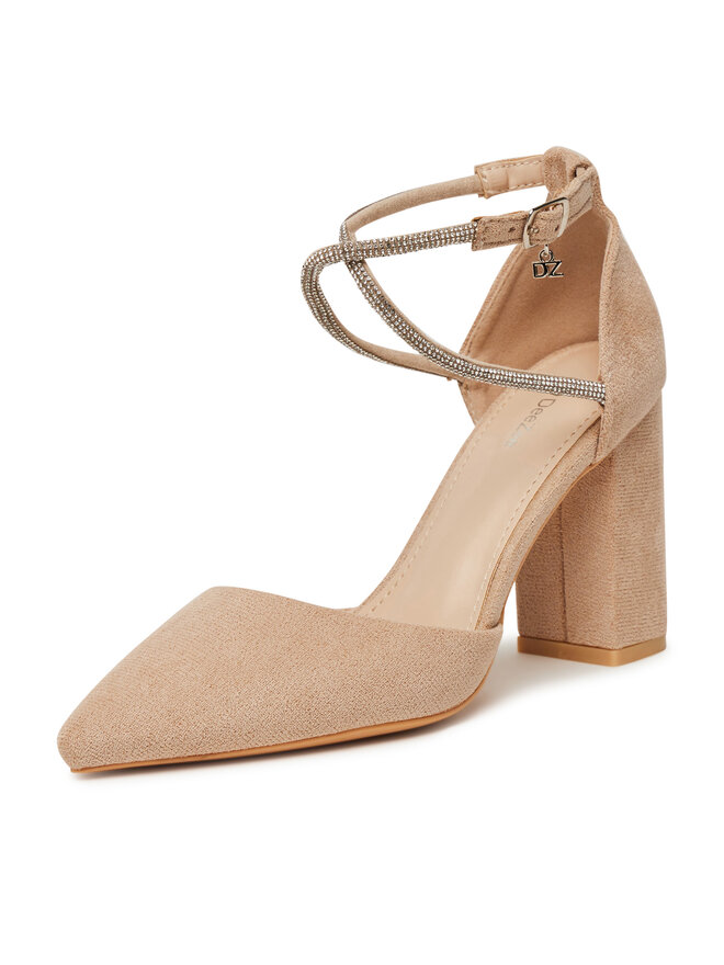 DeeZee Czółenka DeeZee BG-88416-1 Beżowy