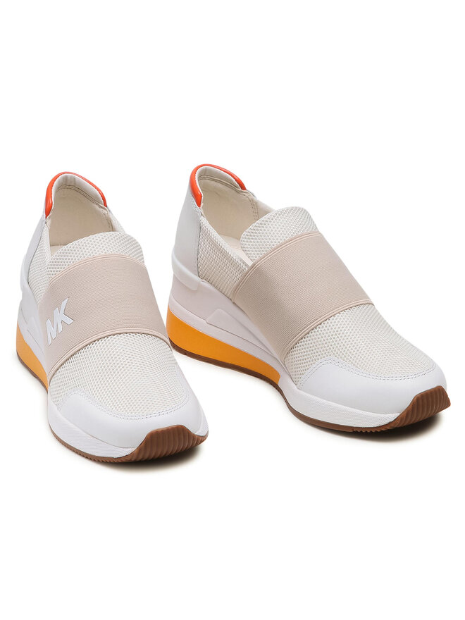 Michael kors felix trainer cream on sale