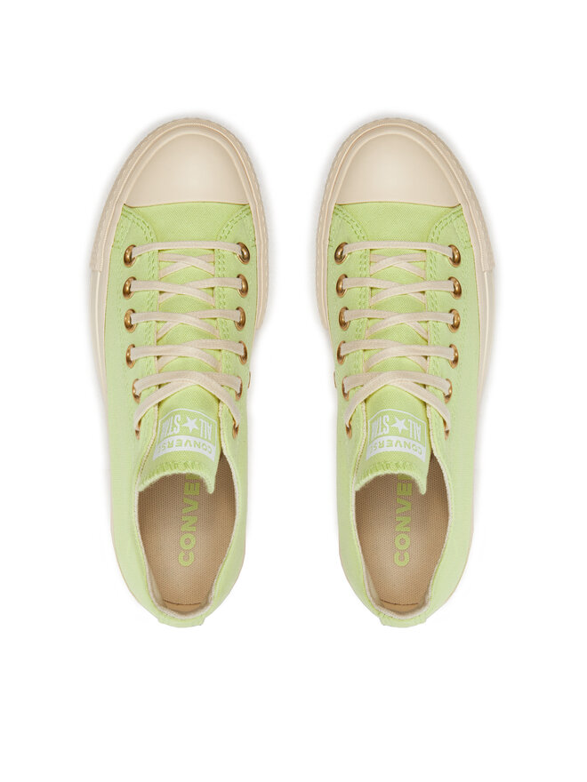 Converse Кецове Converse Chuck Taylor All Star Lift Platform Ox A09913C Зелен