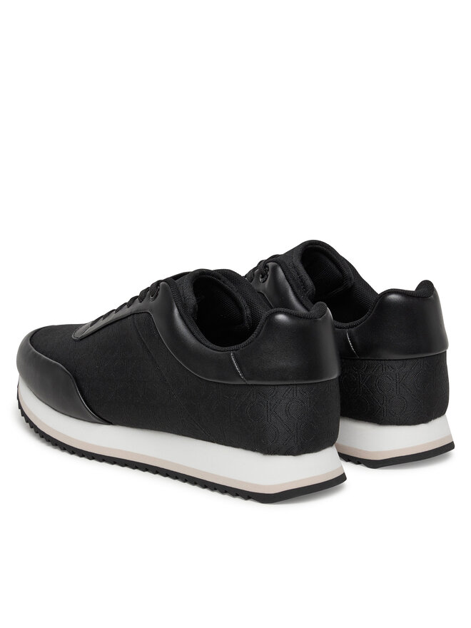 Calvin Klein Laisvalaikio batai Calvin Klein Runner Lace Up - Jacq HW0HW02413 Juoda