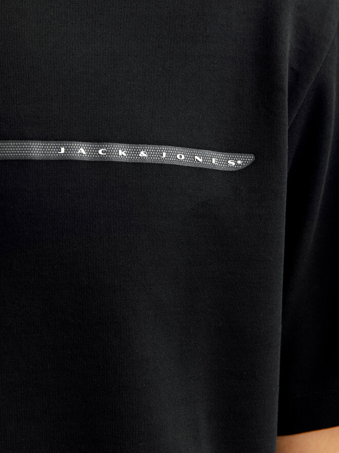 Jack&Jones Jack&Jones T-Shirt Fusion 12273120 Μαύρο Regular Fit