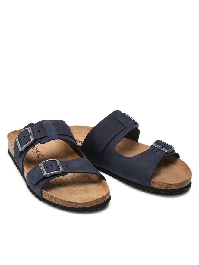 Geox Pantoletten Geox U Sandal Ghita B U159VB 00032 C4002 Dunkelblau