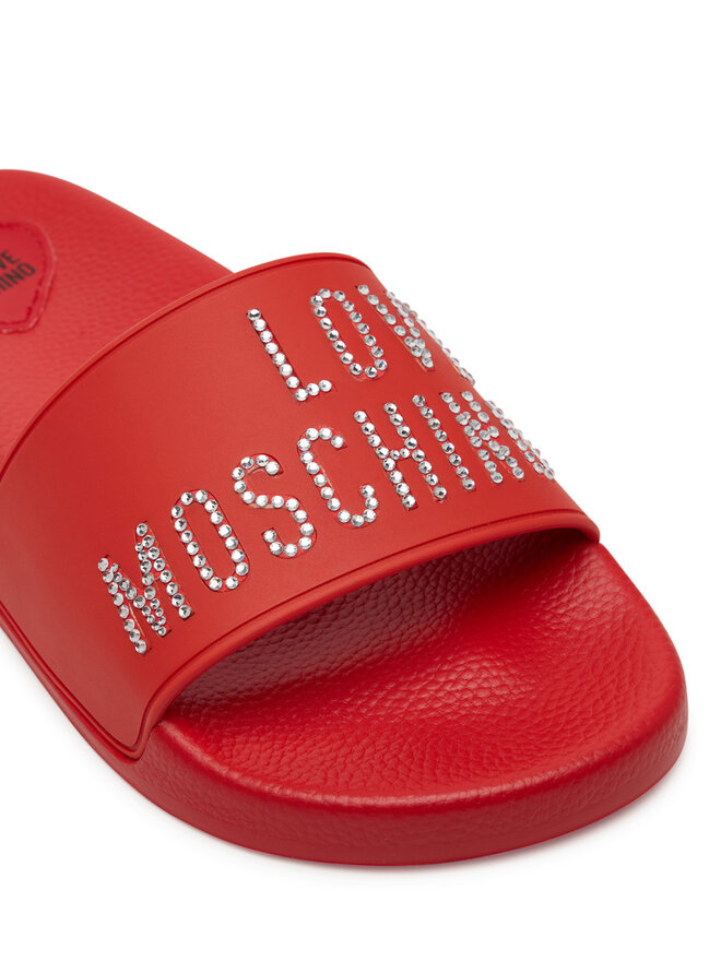 LOVE MOSCHINO Papucs LOVE MOSCHINO JA28122G1MI13500 Piros