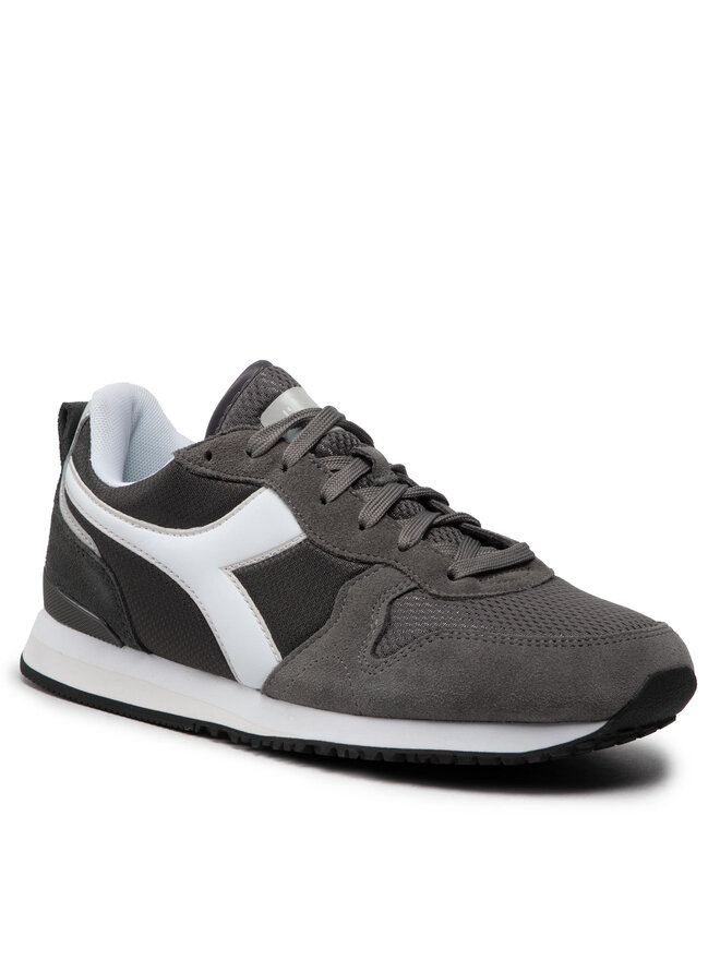 Baskets Diadora Olympia - Noir/Vert, Taille 10, Neuf Avec Emballage, Style Casual Confortable.