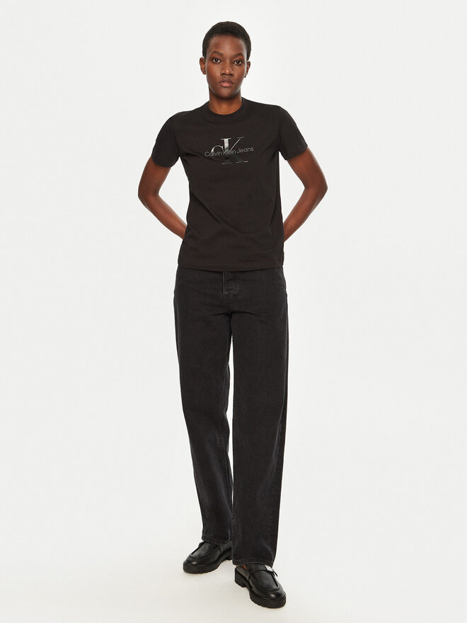 Calvin Klein Jeans Calvin Klein Jeans Camiseta J20J224983 Negro Regular Fit