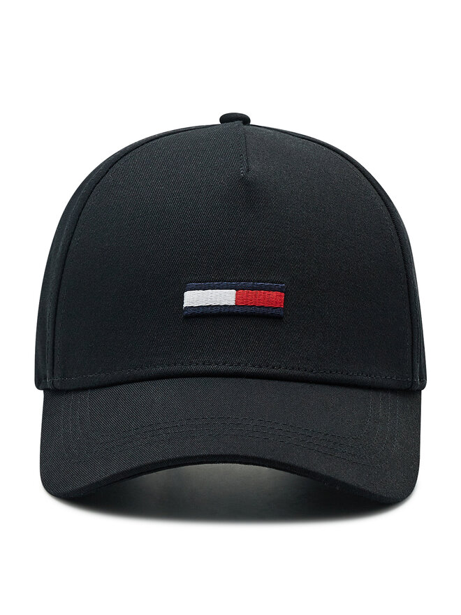 Tommy Jeans Czapka z daszkiem Tommy Jeans Tju Flag Cap AU0AU00843 Czarny