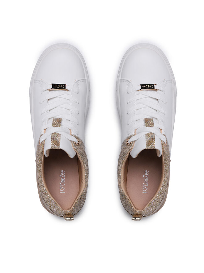 DeeZee Tenisice DeeZee WS2158-07 Bijela