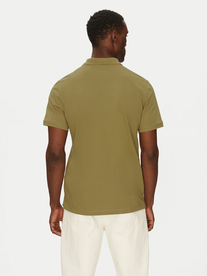 Mustang Mustang Poloshirt Palco 1016293 Grün Regular Fit