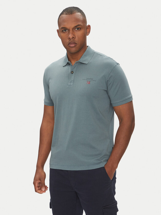 Napapijri Napapijri Poloshirt Elbas NP0A4GB4 Blau Regular Fit