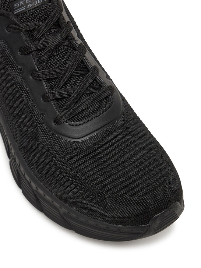 Skechers Sneakersy Skechers Bobs B Flex Hi-Flying Hi 117385/BBK Čierna