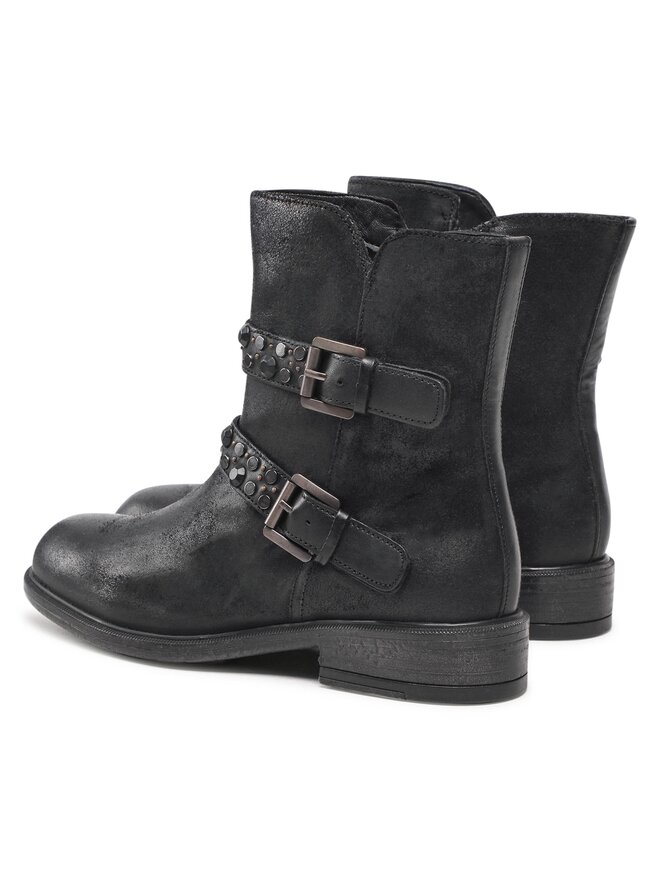 Geox Stiefeletten Geox D Catria F D26LQF 07743 C9999 Schwarz