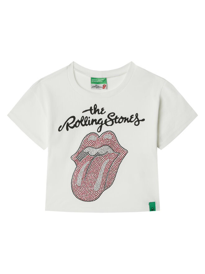 United Colors Of Benetton United Colors Of Benetton T-Shirt 3I1XC10NW Λευκό Relaxed Fit