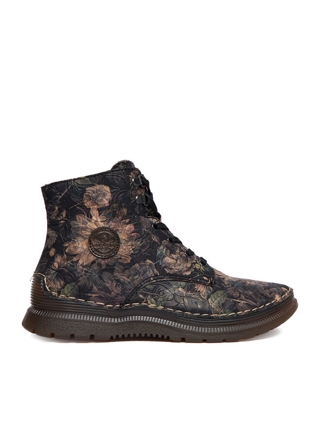 Rieker Schnürschuhe Rieker CEO-53632-90 Schwarz