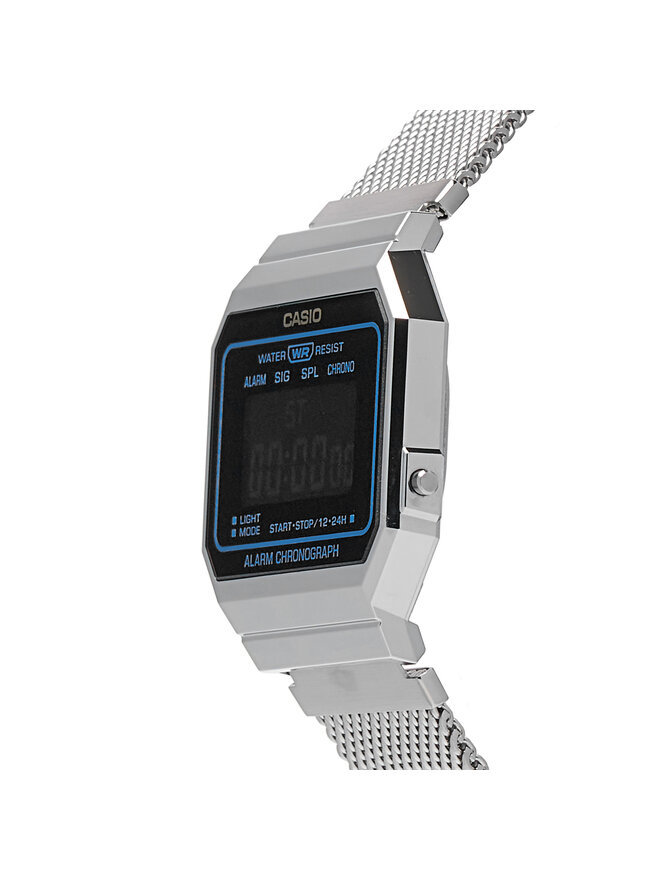 Casio Zegarek Casio A700WEMS-1BEF Srebrny