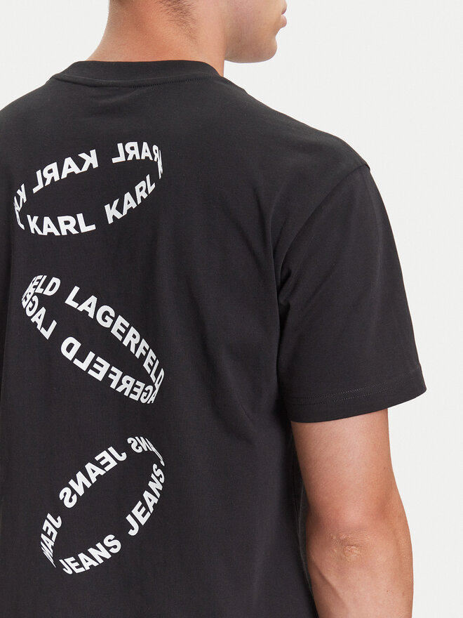 Karl Lagerfeld Jeans Karl Lagerfeld Jeans Camiseta A3M17031 Negro Regular Fit