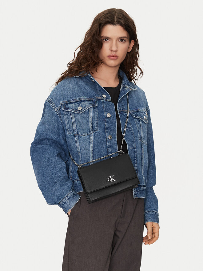 Calvin Klein Jeans Kabelka Calvin Klein Jeans K60K612233 Černá