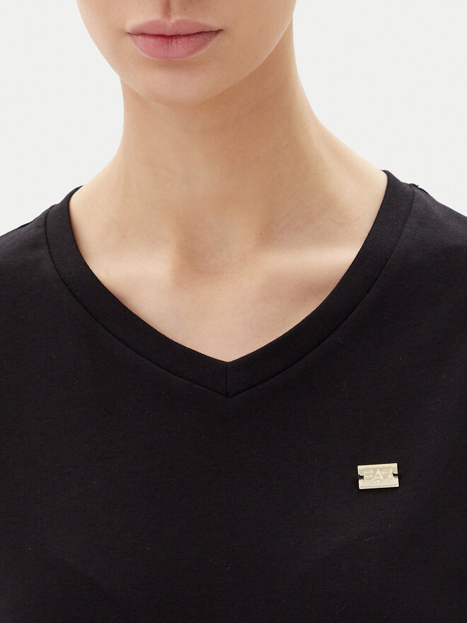 EA7 Emporio Armani EA7 Emporio Armani Camiseta 7W000029 AF10373 UC001 Negro Loose Fit